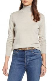 1901 Turtleneck Merino Wool Blend Sweater   Nordstrom at Nordstrom